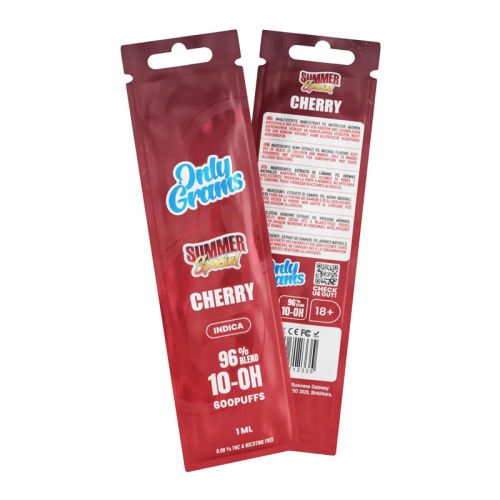 10-OH Vape Cherry - Indica - 96%, 1ml