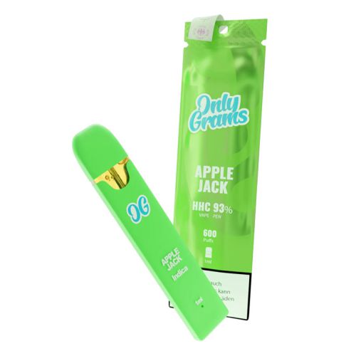 HHC Vape Apple Jack - Indica - 85%, 1ml