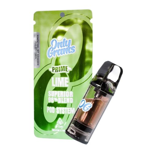 OnlyGrams Superior Pod 96%, Lime, 2ml