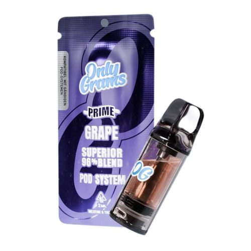OnlyGrams Superior Pod 96%, Grape, 2ml