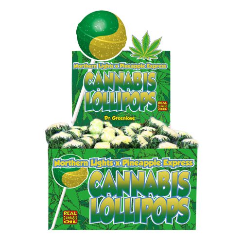 Cannabis Lollipop Northern Lights Pineapple Express, 18g