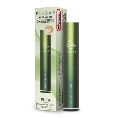 Elfbar Elfa Akku 500mAh - Aurora Green