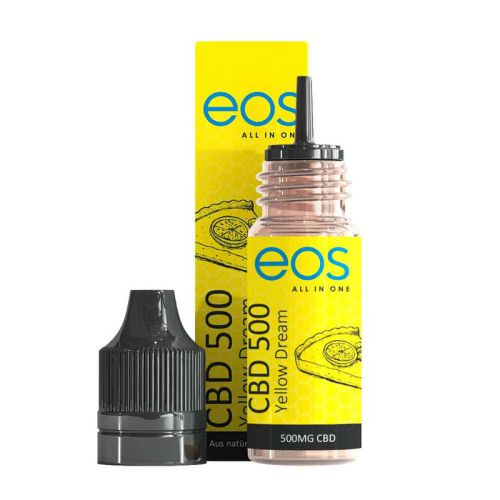 eos CBD Liquid Yellow Dream mit 500mg CBD, 10ml