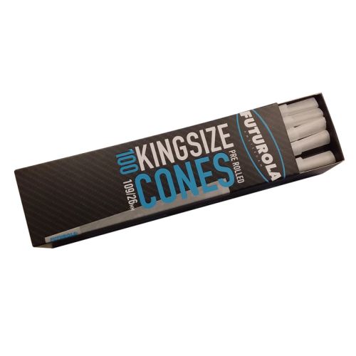 Futurola Pre Rolled King Size Cones, 100 St.