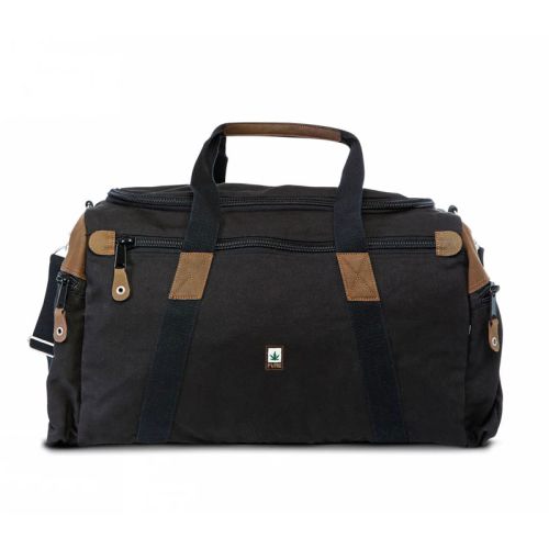 Pure Hanf Reisetasche XL black