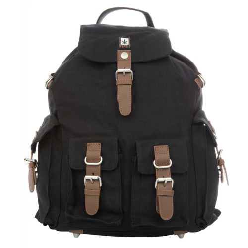 Pure Hanf Rucksack XL black