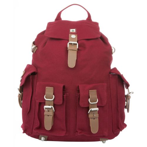 Pure Hanf Rucksack XL bordeaux