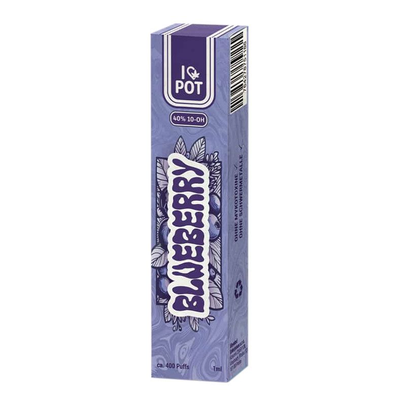 ILovePot 10-OH-HHC Vape Pen Blueberry 40%, 1ml