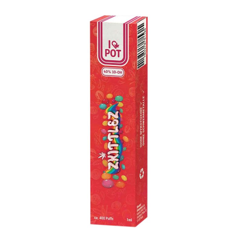 ILovePot 10-OH-HHC Vape Pen Zkittlez 40%, 1ml