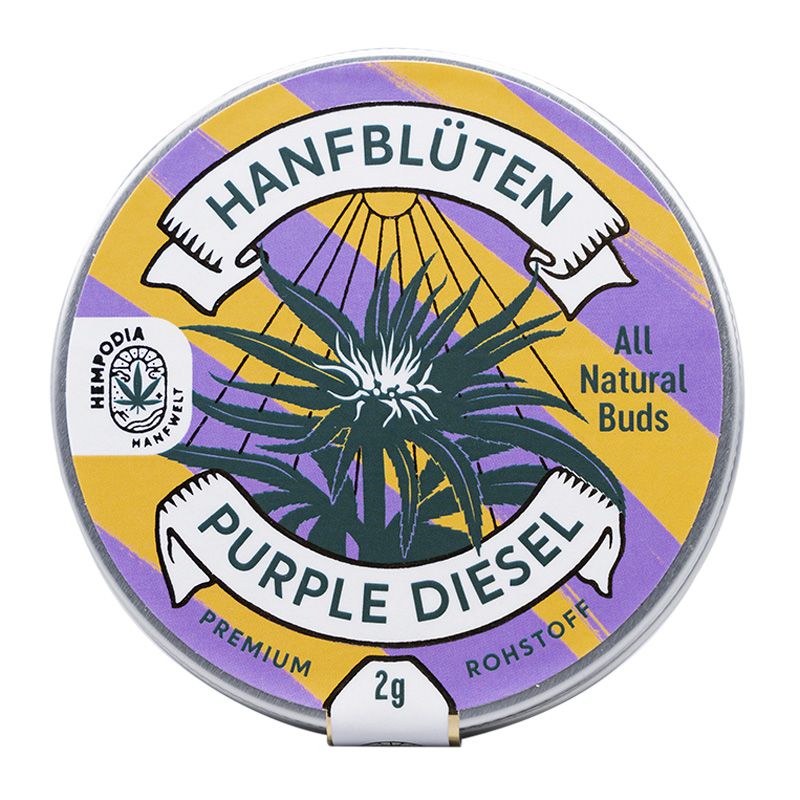 CBD Hanfblüten Purple Diesel, 2g