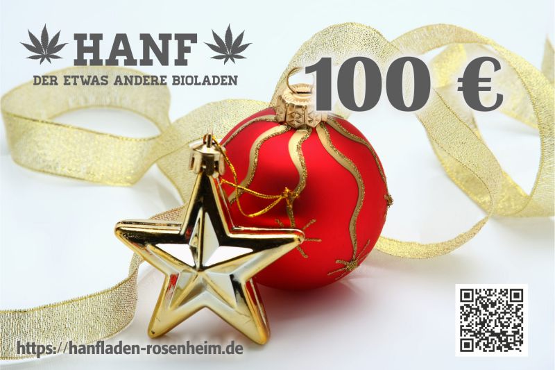 Geschenkgutschein Hanfladen Rosenheim, 100€