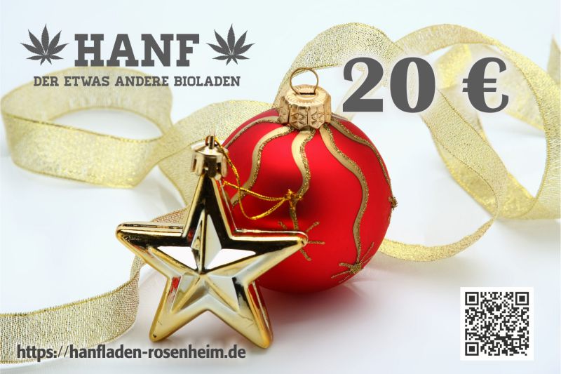 Geschenkgutschein Hanfladen Rosenheim , 20€