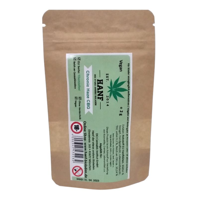 CBG Hanfblüten Chronic Haze, 2g