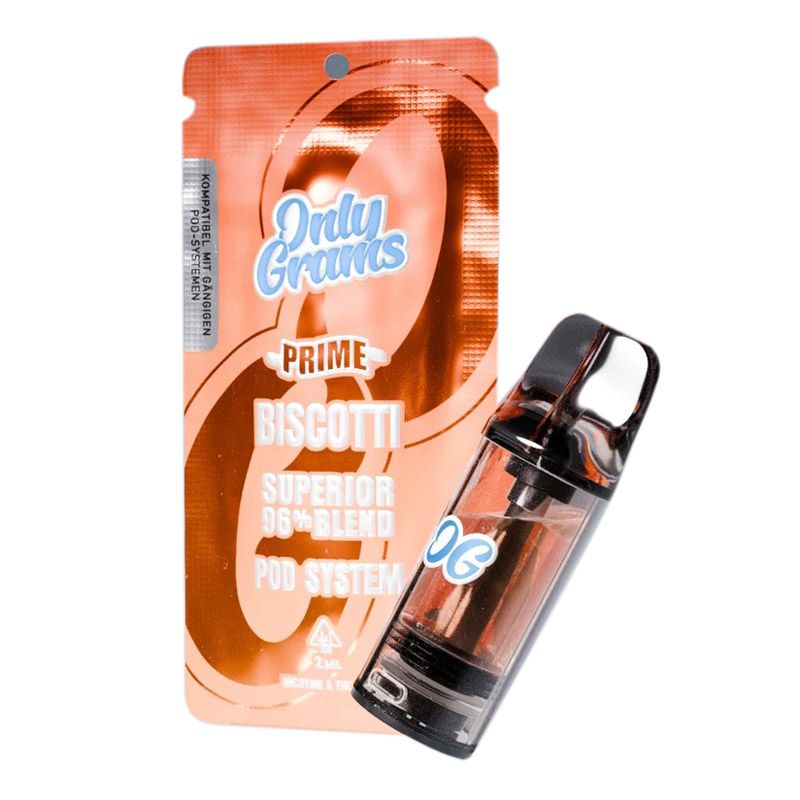 OnlyGrams Superior Pod 96%, Biscotti, 2ml
