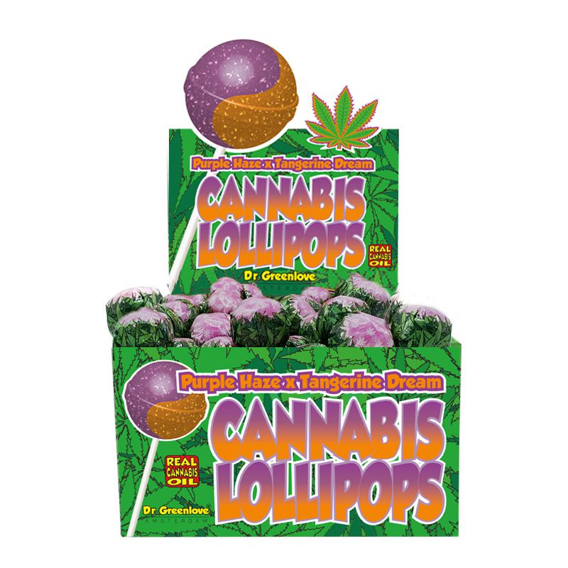 Cannabis Lollipop Purple Haze Tangerine Dream, 18g