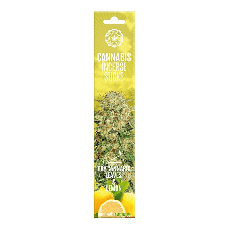 Cannabis Räucherstäbchen - Lemon, 15 St.