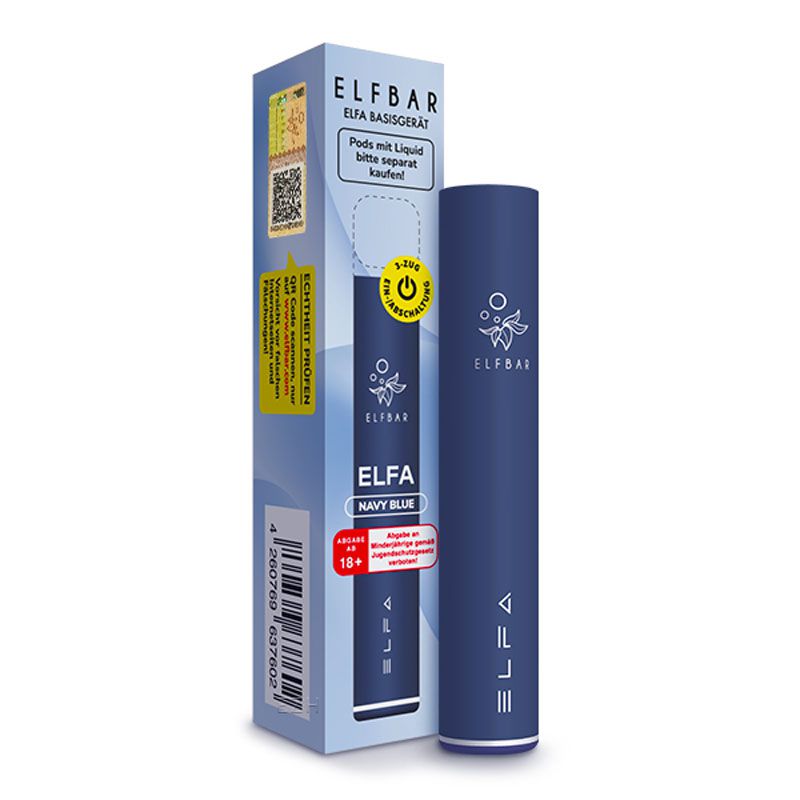 Elfbar Elfa Akku 500mAh - Navy Blue