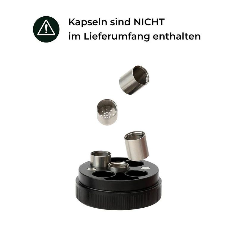 Hizen Dosier-Grinder für Dosierkapseln des Stilus Pro Max, Convectum und Nanu