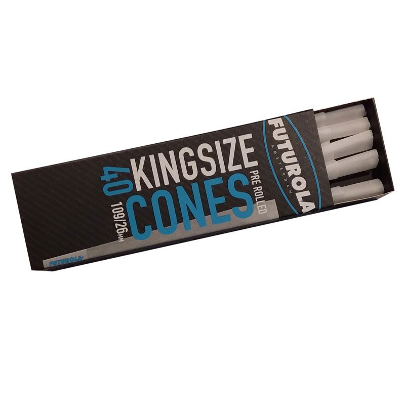 Futurola Pre Rolled King Size Cones, 40 St.