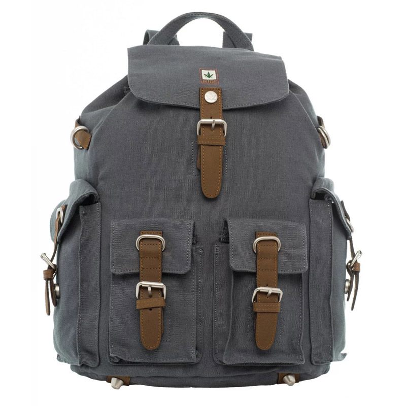 Pure Hanf Rucksack XL grey