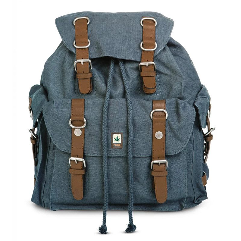 Pure Hanf Rucksack XXL grey
