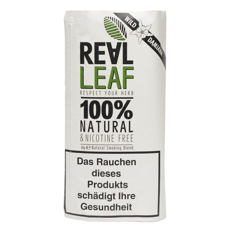 Real Leaf Natural Wild Damiana, 30g
