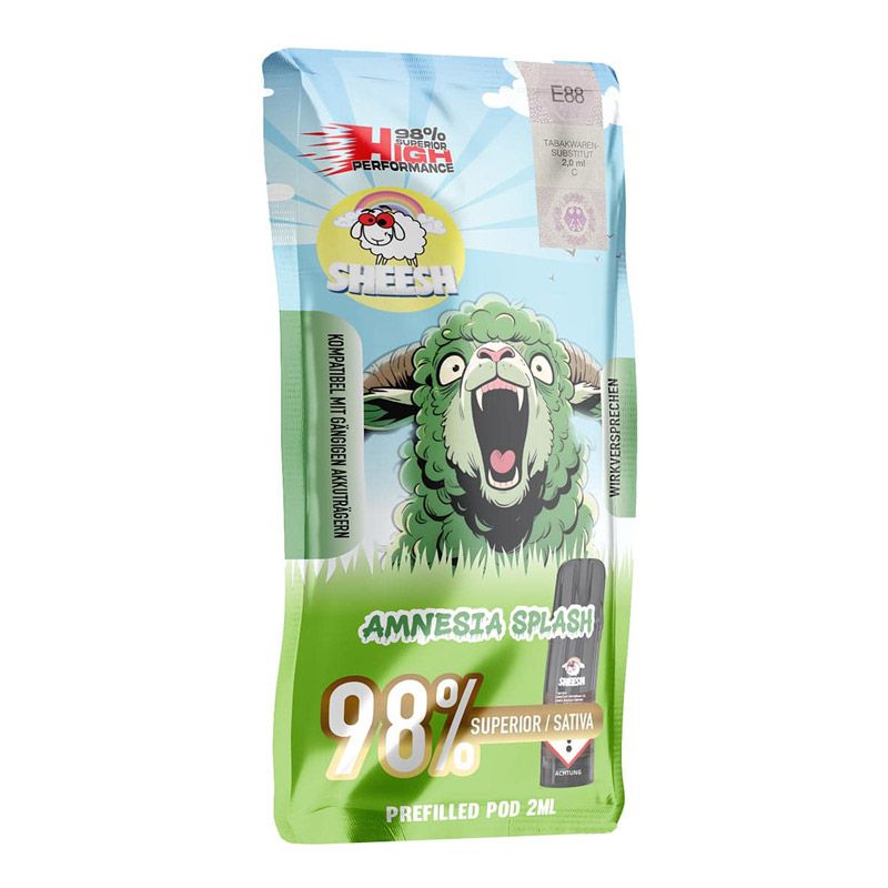 Amnesia Splash - 98% H3 Superior Sativa Vape, 2 ml