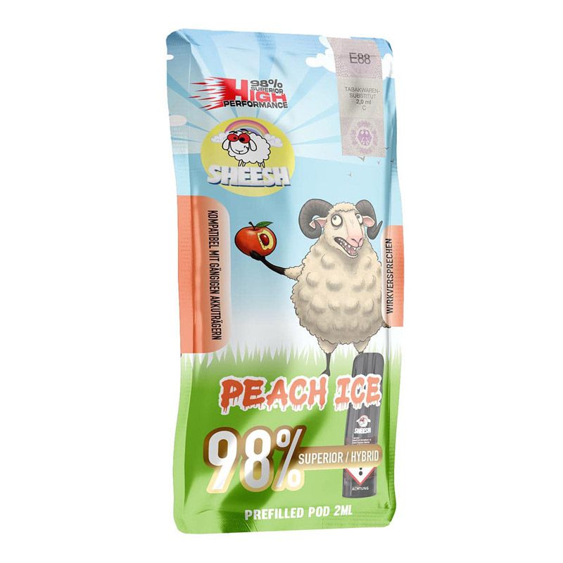 Peach Ice - 98% H3 Superior Hybrid Vape, 2 ml