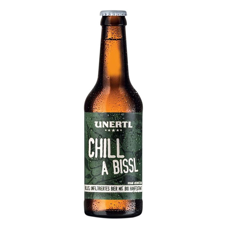 Unertl Chill a Bissl - Biermixgetränk mit Bio-Hanf, 0,33l